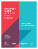 Programme de postvention : être prêt à agir à la suite d'un suicide
